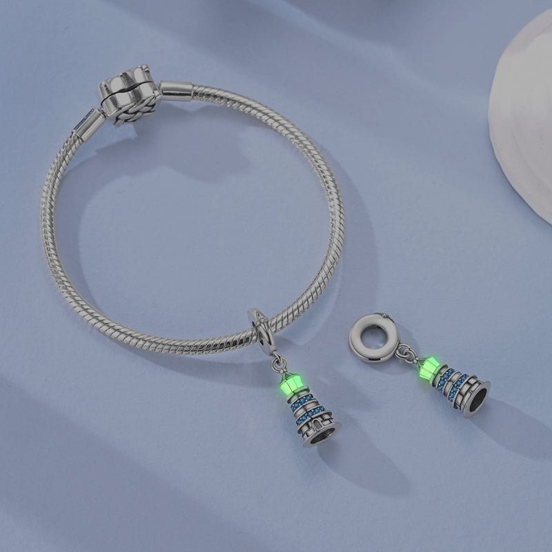 Charm Pendant Phare Lumineux