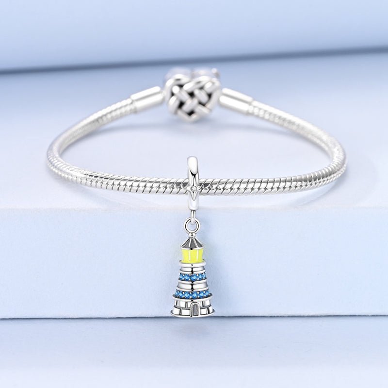 Charm Pendant Phare Lumineux