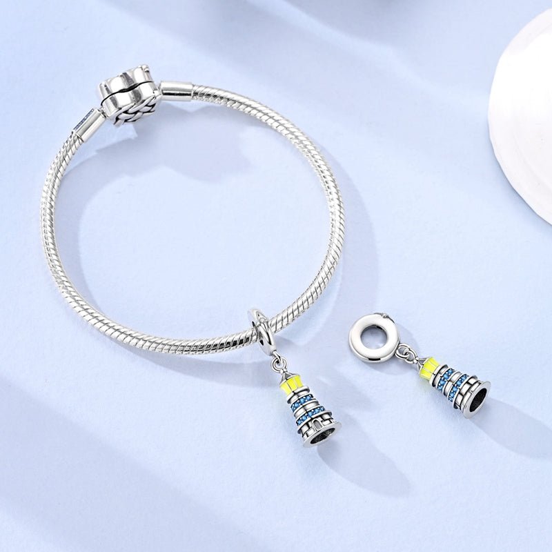 Charm Pendant Phare Lumineux
