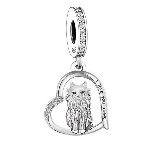 Charm Pendant Chat Maine Coon