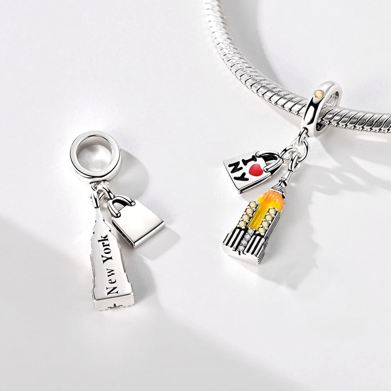 Charm Pendant New York Empire State