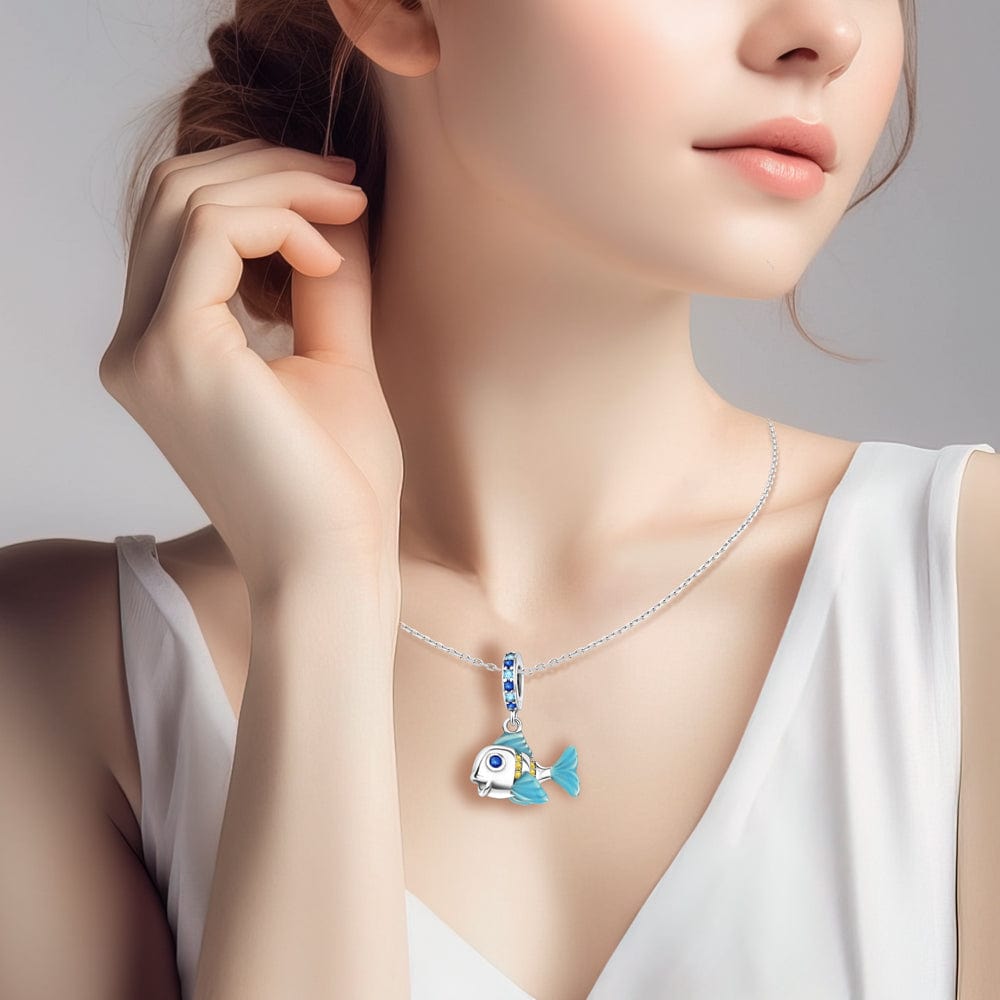 Charm Poisson Bleu Océan
