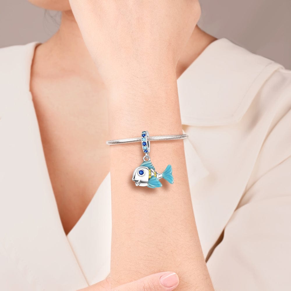 Charm Poisson Bleu Océan