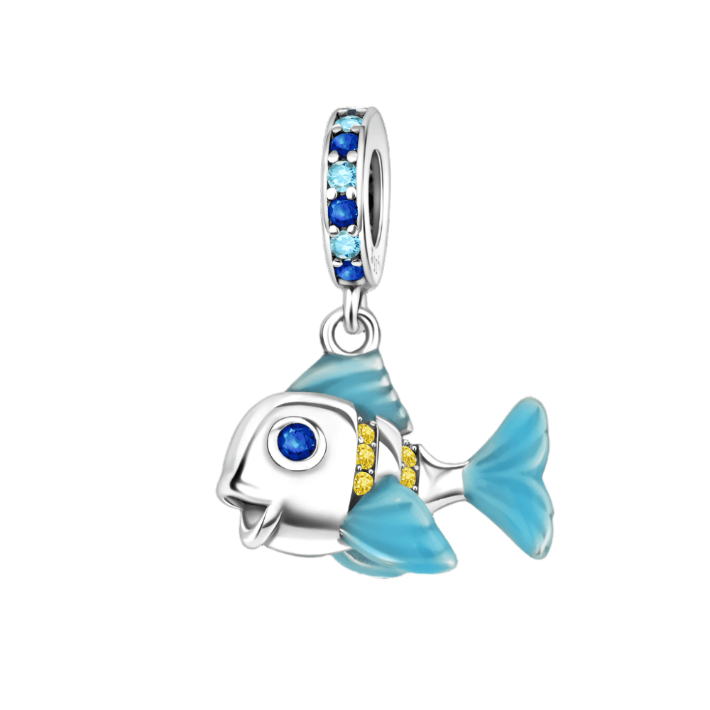 Charm Poisson Bleu Océan