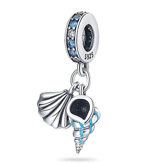 Charm Pendant Coquillage Conque Océan