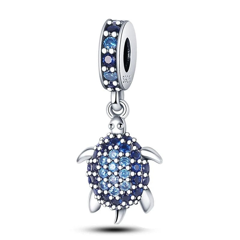 Charm Pendant Tortue Océan