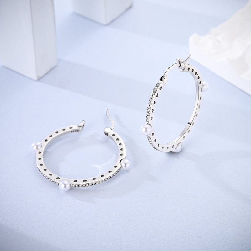 Créoles Ornées de Perles
