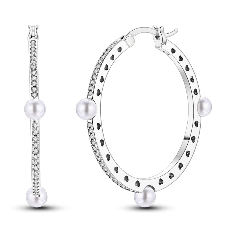 Créoles Ornées de Perles