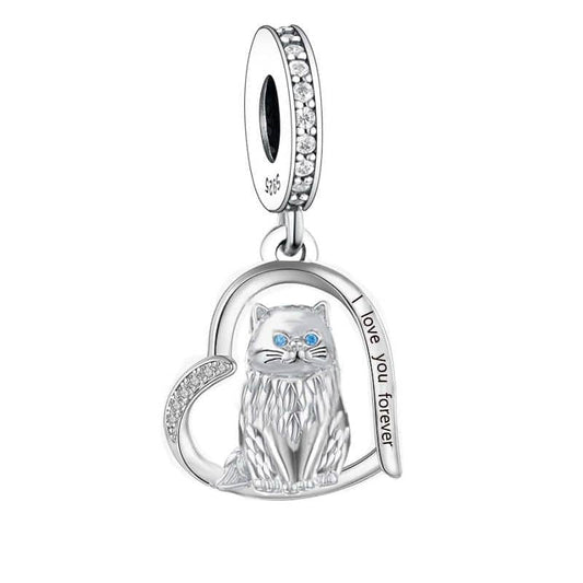 Charm Pendant Chat Persan