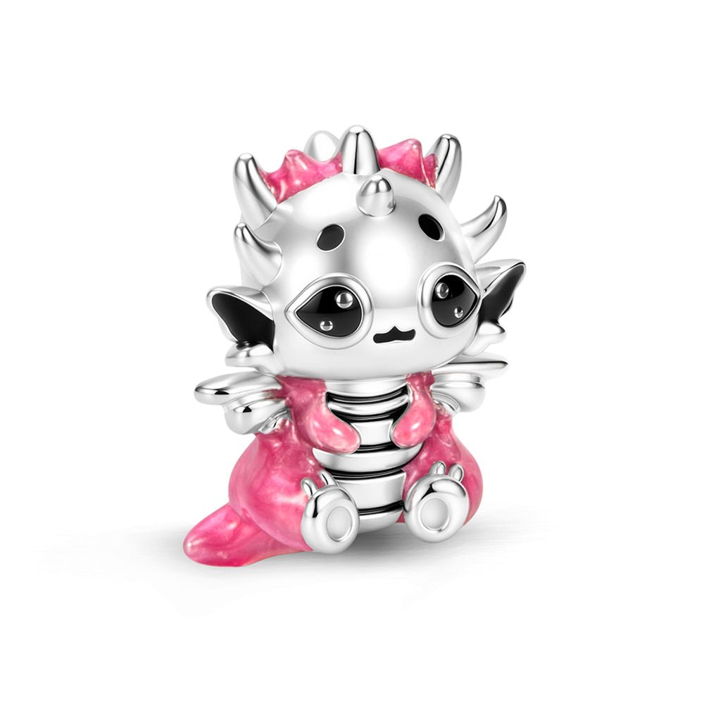 Charm Bébé Dragon Rose