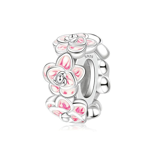 Charm Fleur Rose Épanouie