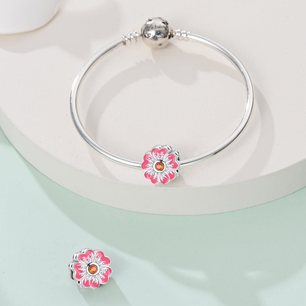 Charm Fleur Rose
