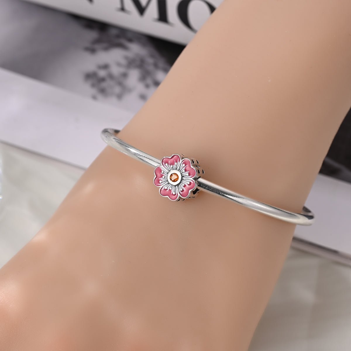 Charm Fleur Rose