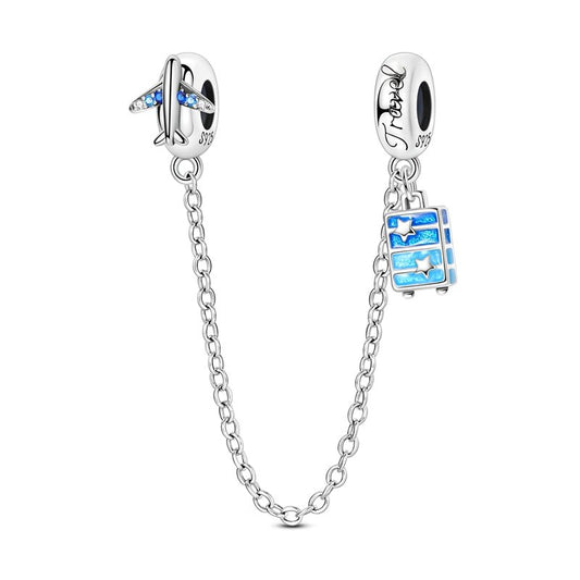 Charm Chaîne de Sécurité Voyage Avion et Valise