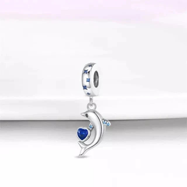 Charm Pendant Dauphin Joueur
