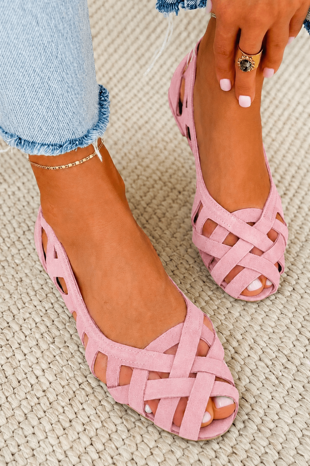 Caterina | Flettede ortopædiske sandaler