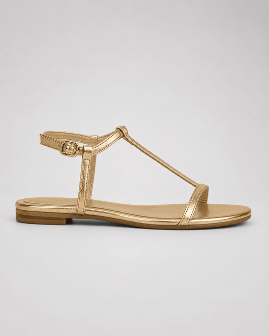 Alba | Gyldne sommersandaler