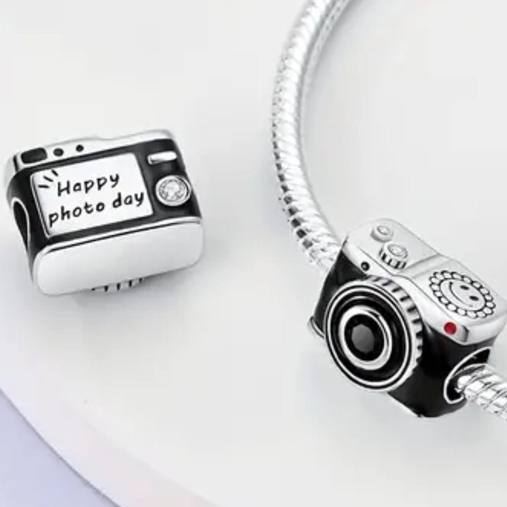 Charm Appareil Photo Rétro