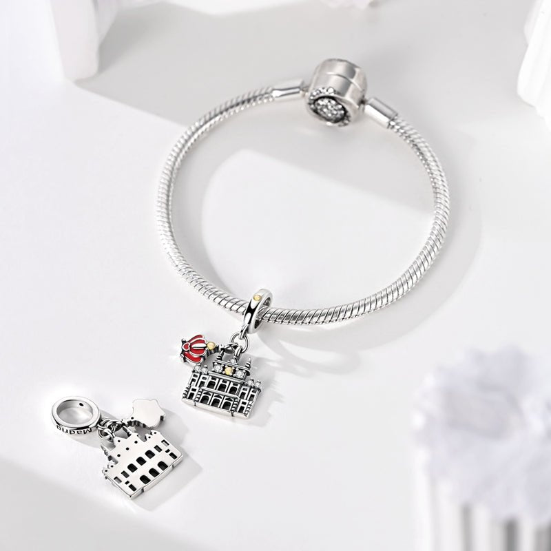 Charm Pendant Palais Royal de Madrid et Couronne