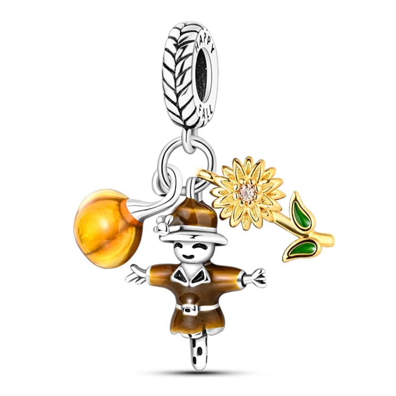 Charm Triple Pendant Épouvantail