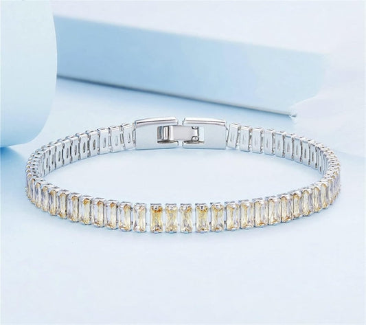 Bracelet Tennis en Cristal Brillant