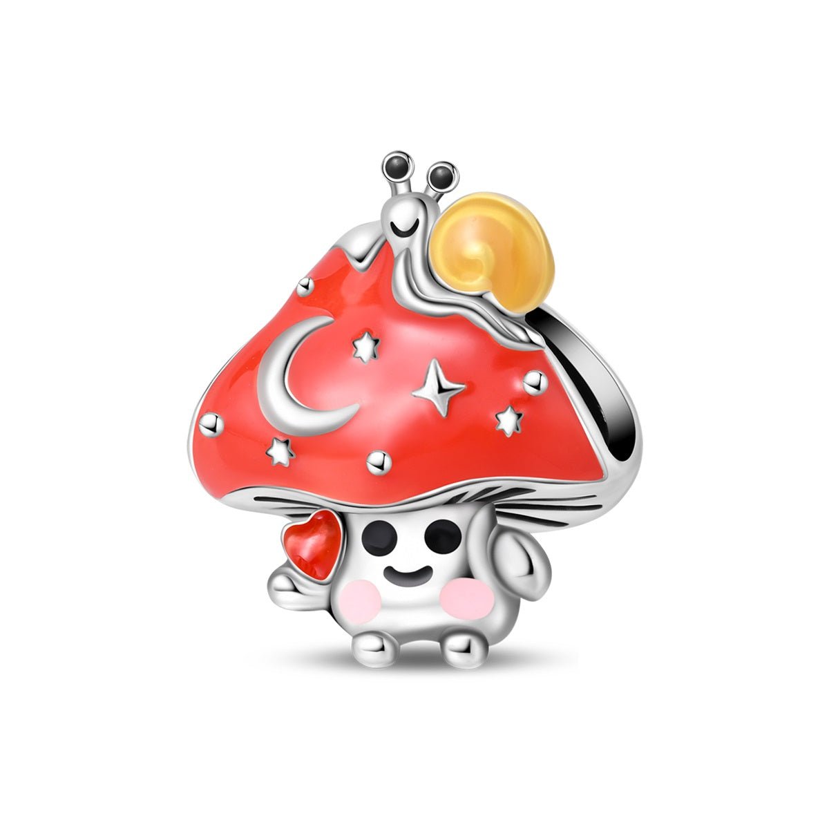 Charm Escargot sur Champignon Magique