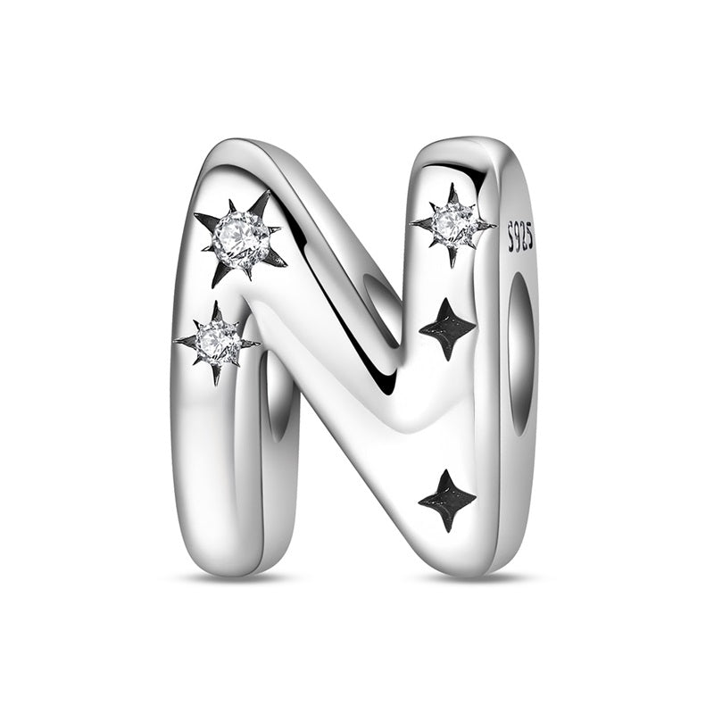 Charm Lettre Étoilée A~Z