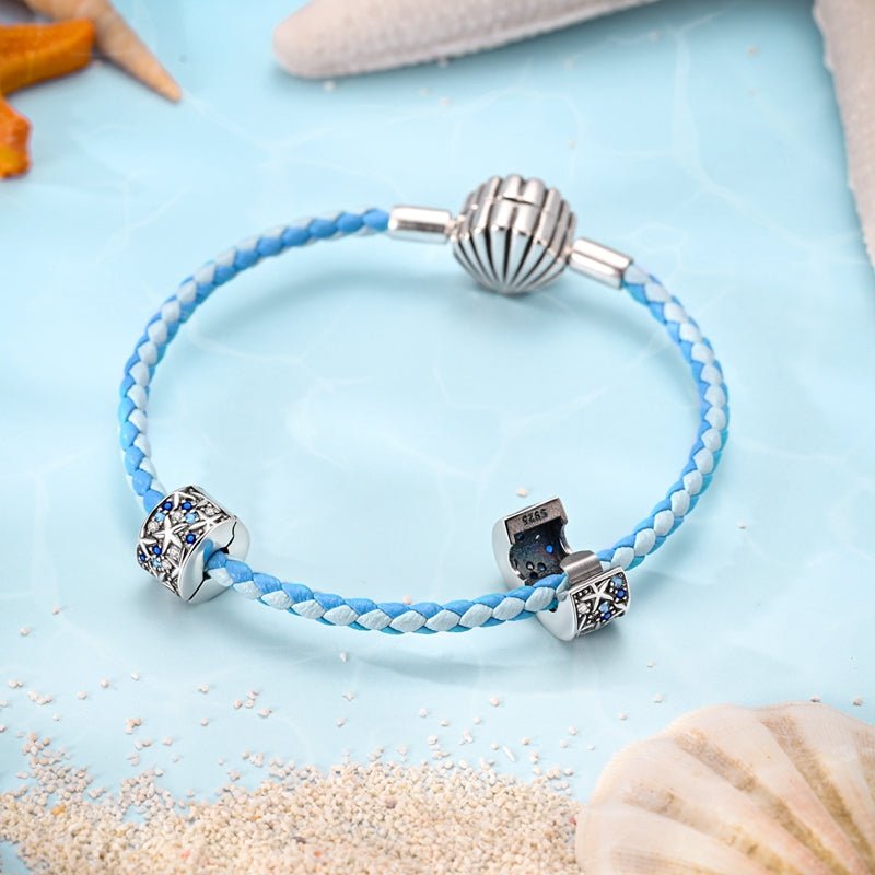 Charm Clip Brise Océane Étoilée