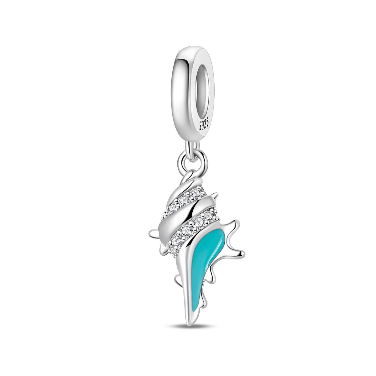Charm Pendant Conque Turquoise