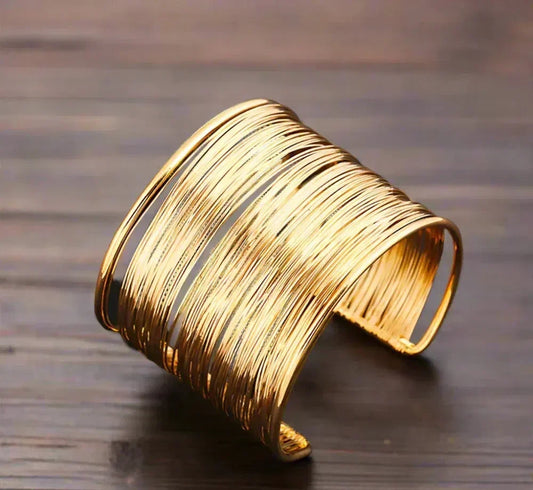 Bracelet doré vintage