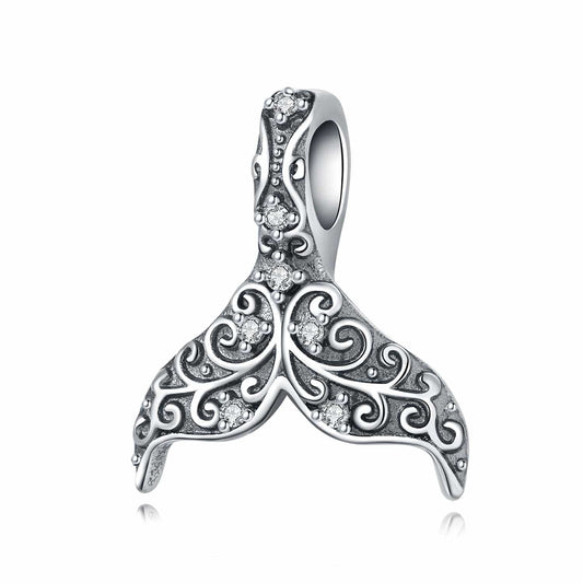 Charm Pendentif Queue de Baleine