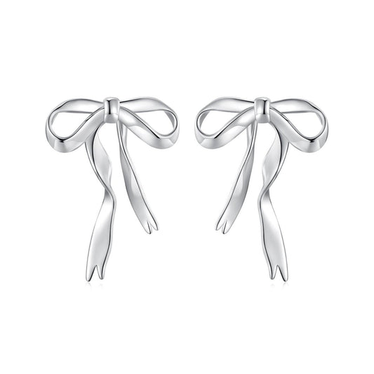 Puces d'Oreilles Nœud Ruban
