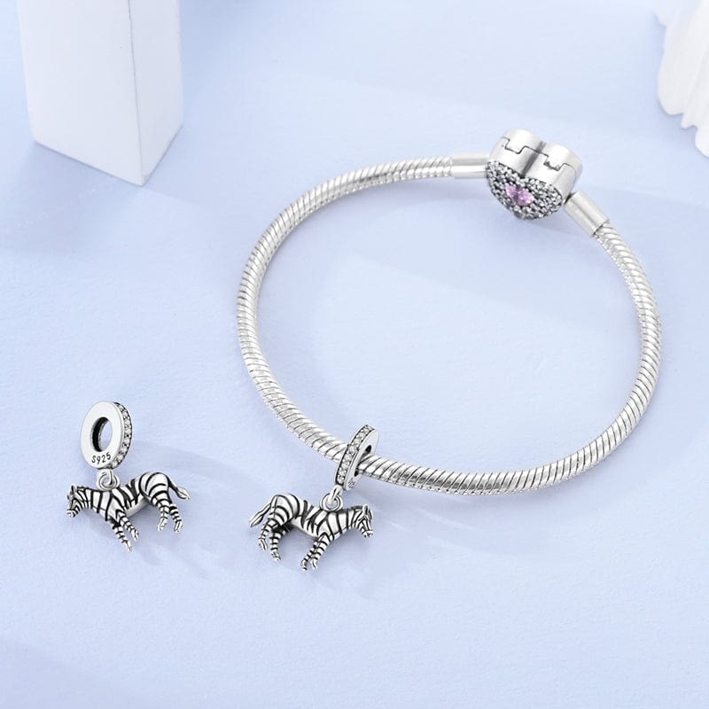 Charm Pendant Zèbre